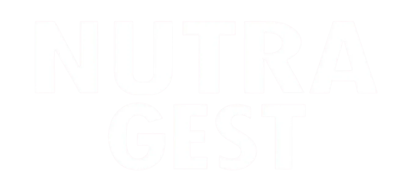 Logo blanco de Nutragest